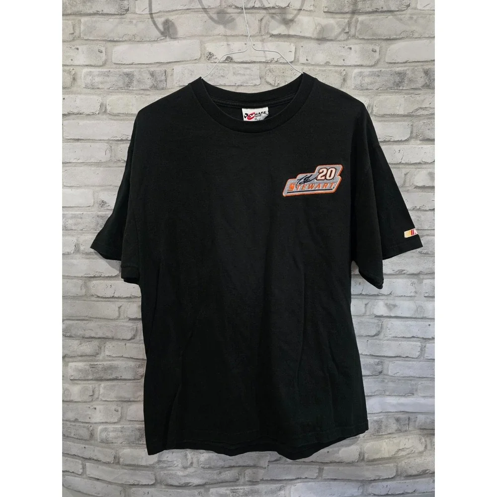 Tony Stewart #200 XL T shirt VTG Chase Authentics NASCAR Embroidered Logo